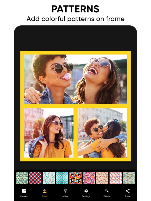 Collage Maker Photo Grid iPad screenshot 5 - Photo & Video app