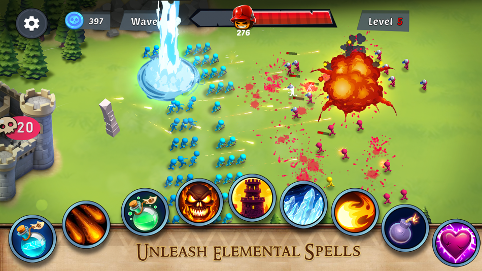 #2. Fortress Guardians (iOS) Podle: Kayisoft