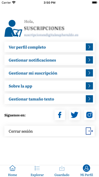 Heraldo de Aragón Screenshot
