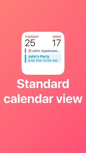 Calendarweek Widget screenshot 3