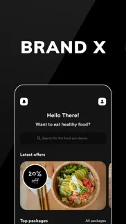 brand x nutrition iphone screenshot 1