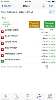 isailgps nz : nz marine charts iphone screenshot 4