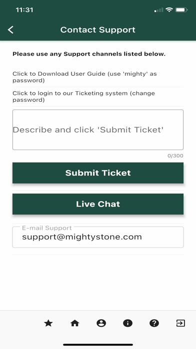 MightyStone granite Screenshot