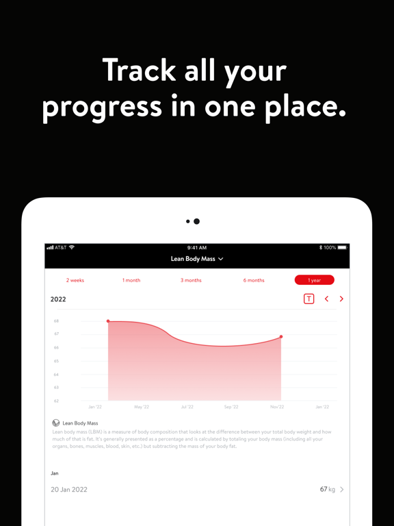 Elev8 Performance App iPad screenshot 5 - Health & Fitness app