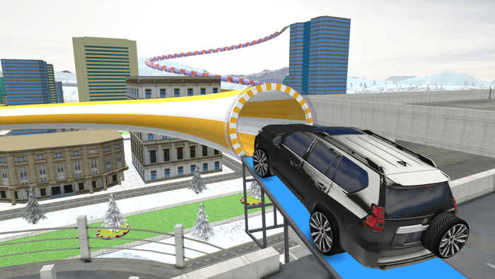 Snow Driving 4x4 Prado Drive