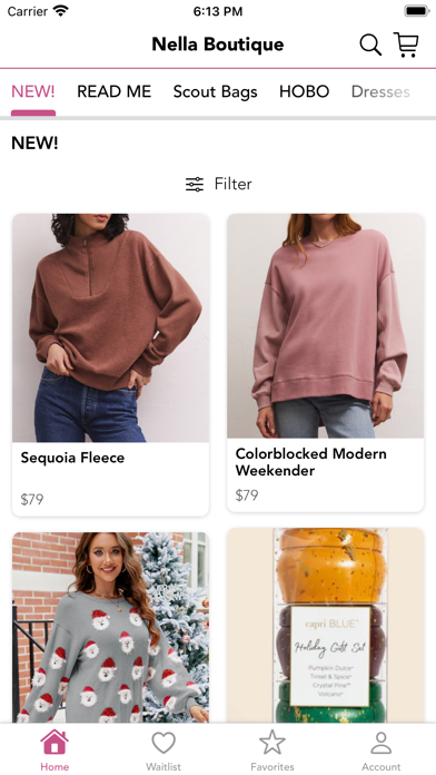 Nella Boutique Screenshot