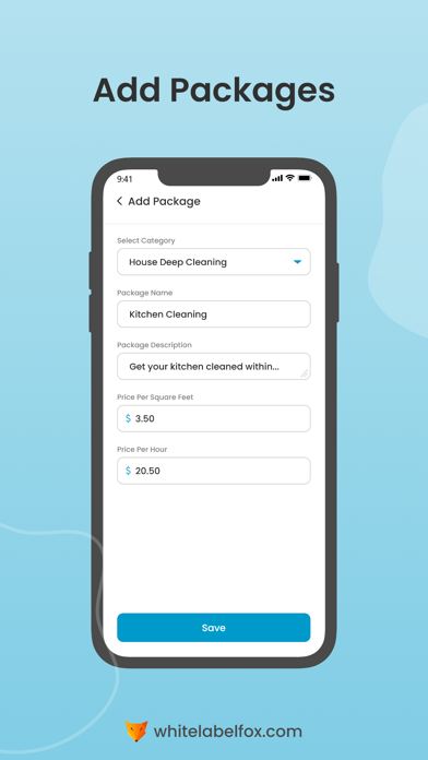 Fox-Home Cleaning Provider Screenshot