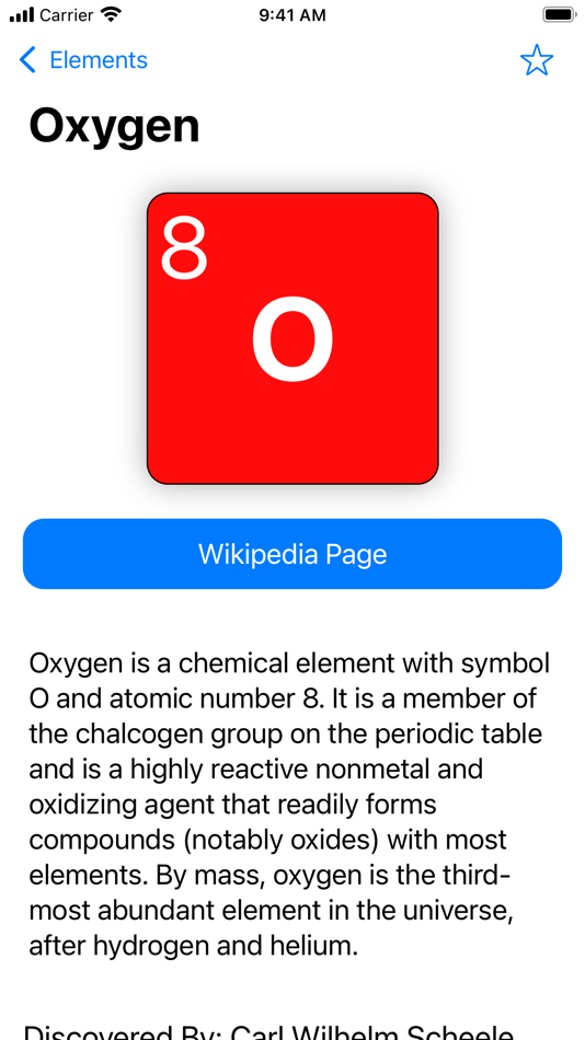 #1. The Ultimate Periodic Table (iOS) โดย: Michael Horowitz