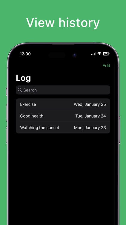 Gratitude Log