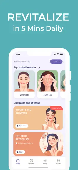 Game screenshot Yoga Facial by Face Fly App apk