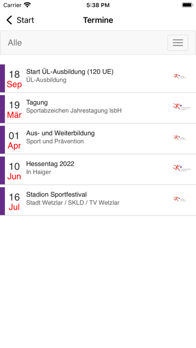 Sportkreis Lahn-Dill e.V. Screenshot