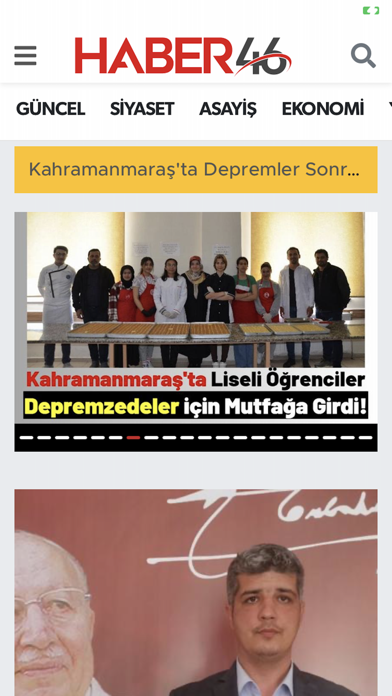 Haber46.com Screenshot
