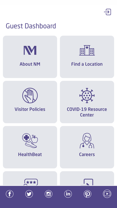 Northwestern Medicine Connect Screenshot