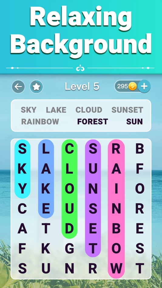 #5. Vita Word Search for Seniors (iOS) Podle: Vita Studio