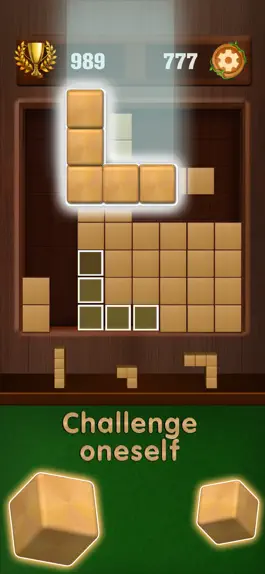 Game screenshot Wooden Cube Block Puzzle apk