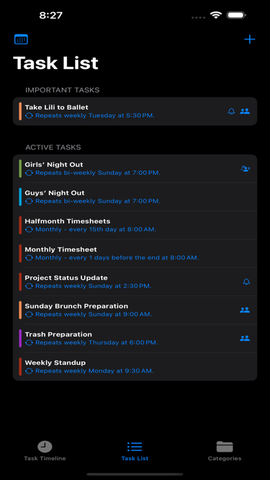 Screenshot #1 pour MeToDo Task Manager