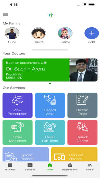 Dr Sachins Psychiatry Clinic Screenshot