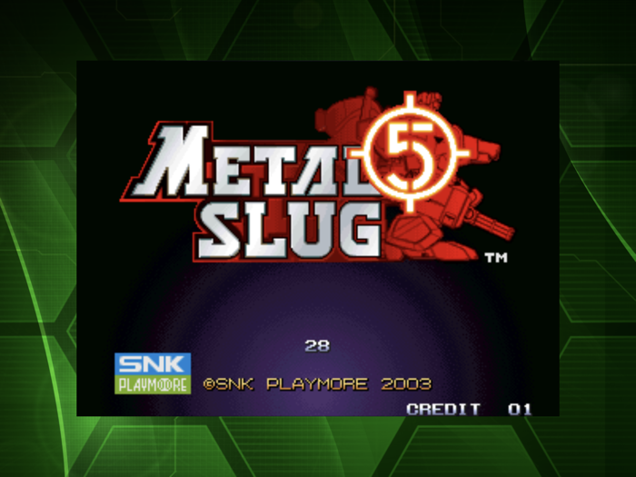 METAL SLUG 5 ACA NEOGEO