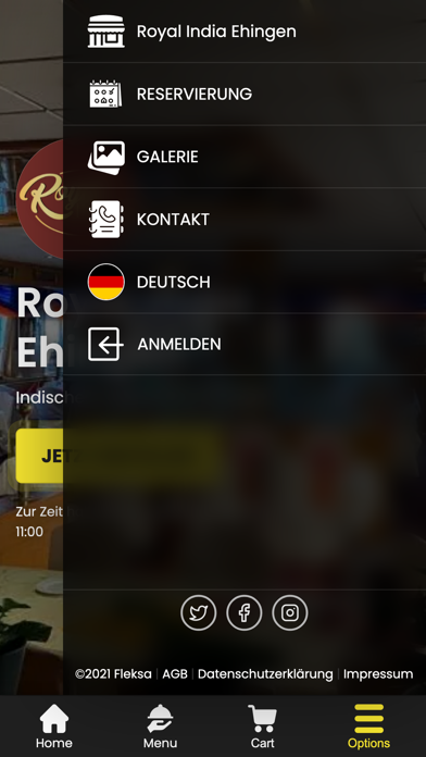 Royal India Ehingen Screenshot