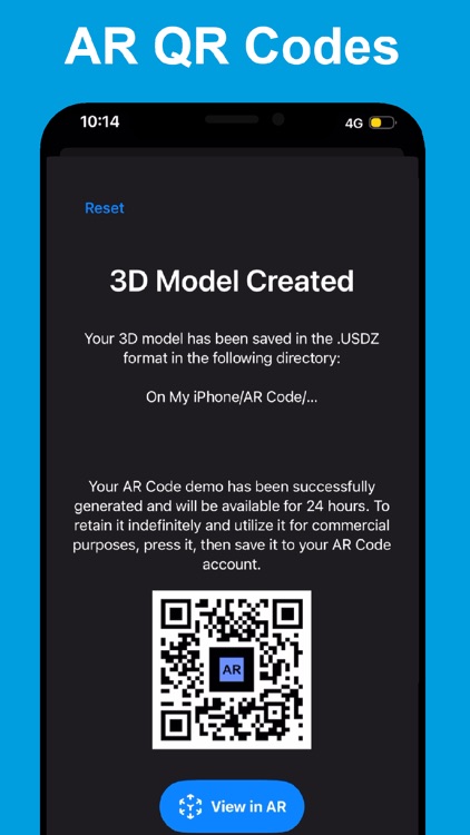 AR Code Object Capture 3D Scan screenshot-3