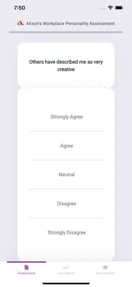 Game screenshot Personality Test apk
