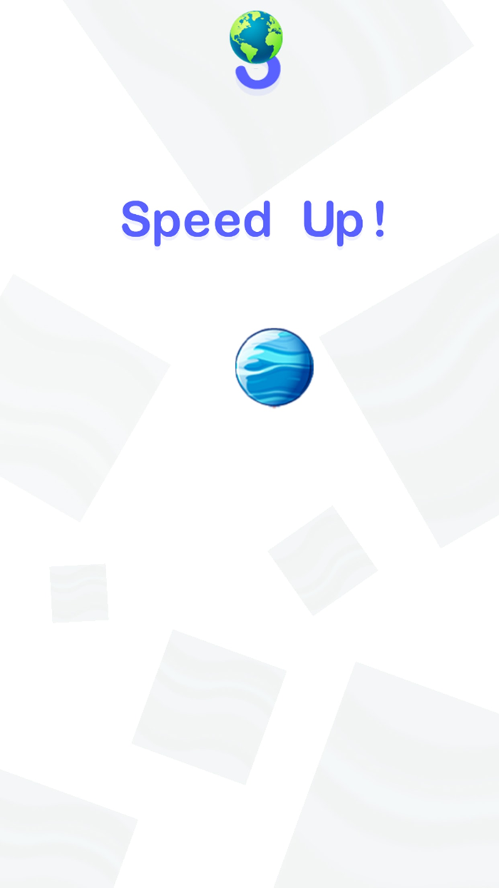 Accelerated changing ball