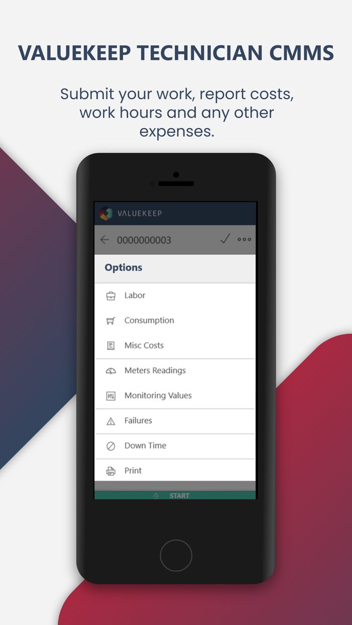 Valuekeep Technician CMMS