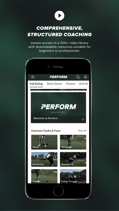 Perform Golf Screenshot