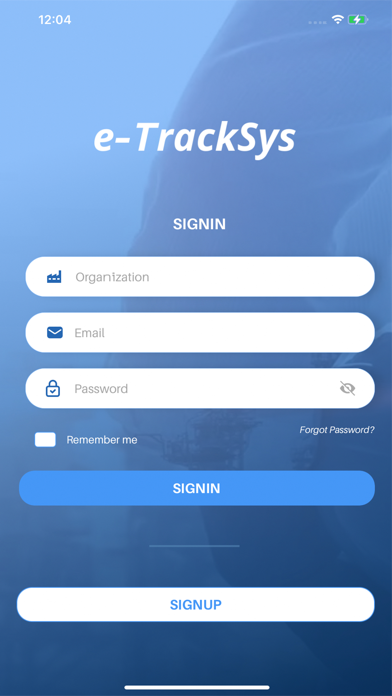 Screenshot 1 of e-TrackSys HSE App