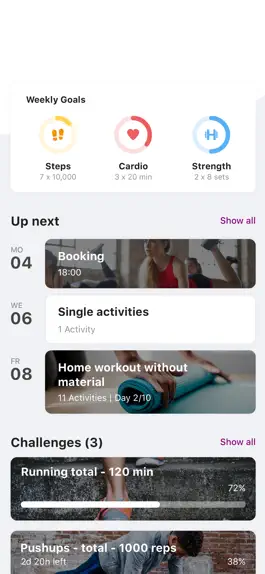 Game screenshot Xsports fitness Trainings-App mod apk