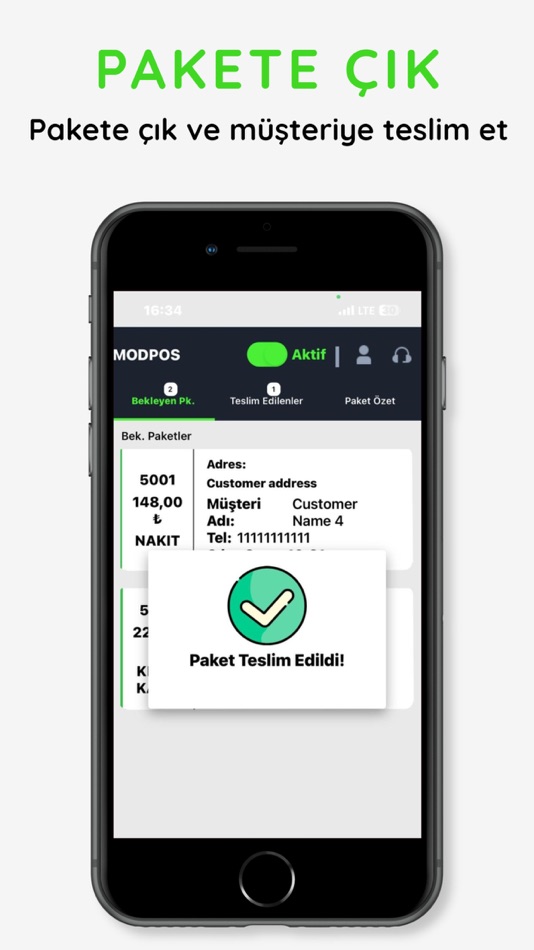 #3. Modpos Paketçi (iOS) By: SERDAR SERT