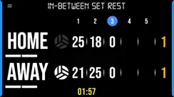 BT Volleyball Scoreboard iPhone image 3