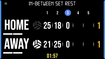 Screenshot #3 pour BT Volleyball Scoreboard