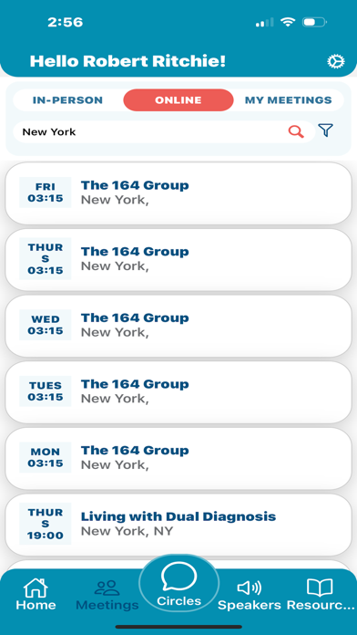 CMA Mobile iPhone screenshot 3 - Social Networking app