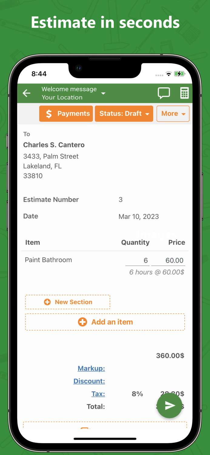 GetCost Contractor App