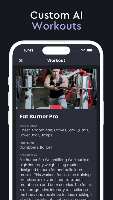 Workout AI - Fitness Trainer Screenshot