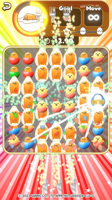Gudetama Tap! PUZZLE Screenshot