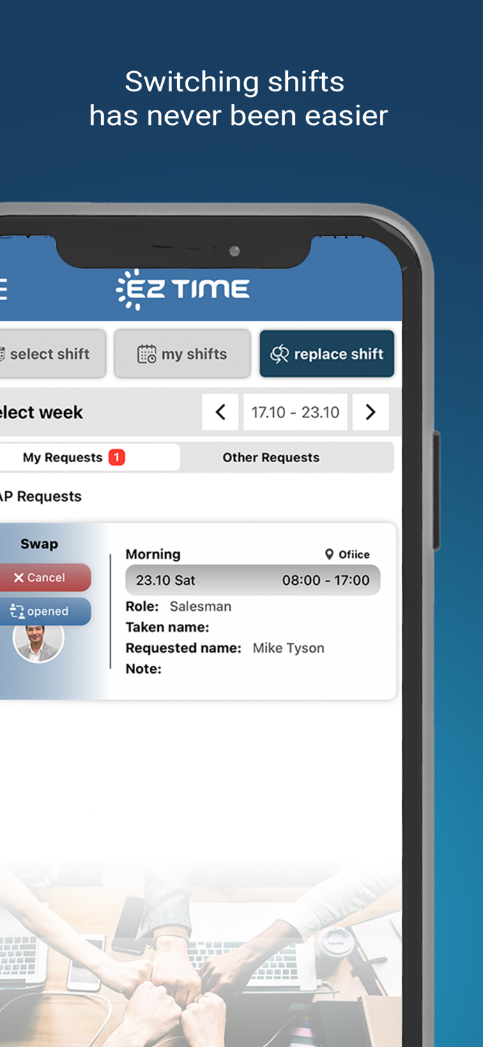 EZTime-Time Clock and Scheduling