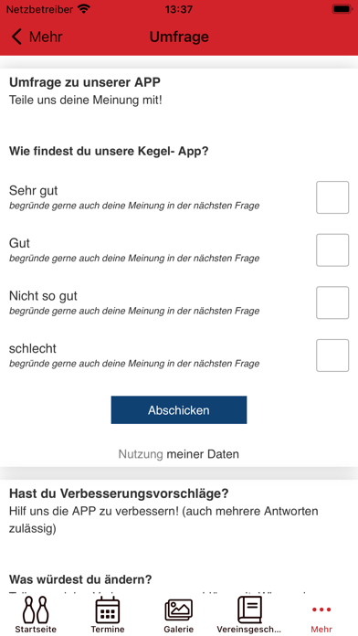 Kegelklub Kurtatsch Screenshot