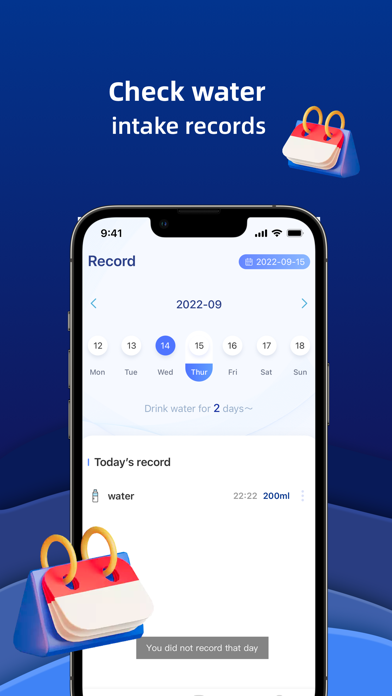 Water Me - Water tracker Screenshot
