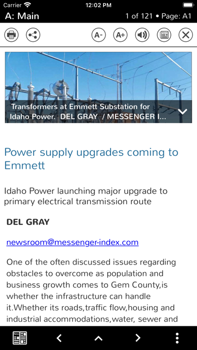 Emmett Messenger-Index EE Screenshot