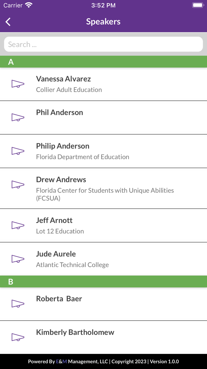 2023 SE Regional ACE Conf.
