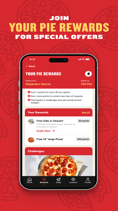 Your Pie Rewards Screenshot