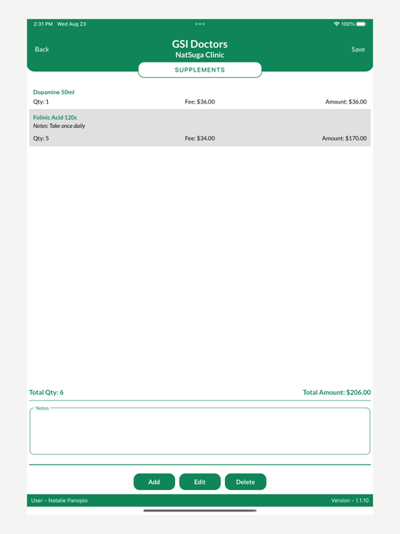 GSI Mobile Doctors iPad screenshot 4 - Medical app