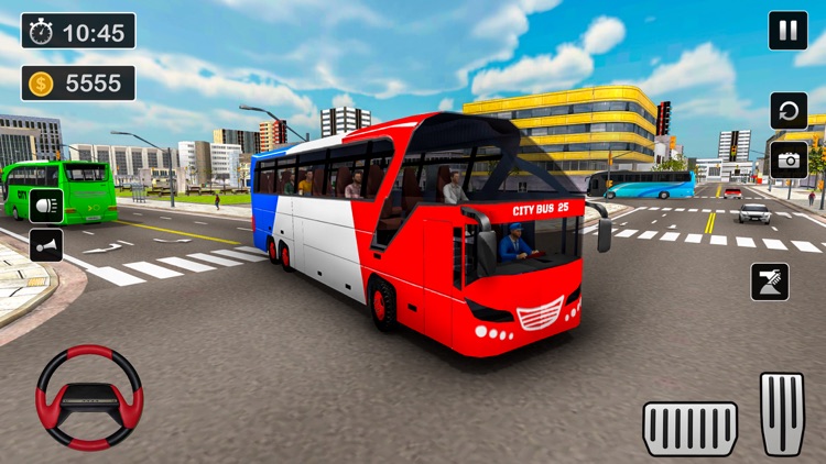 Bus Driving and Bus Simulator screenshot-5