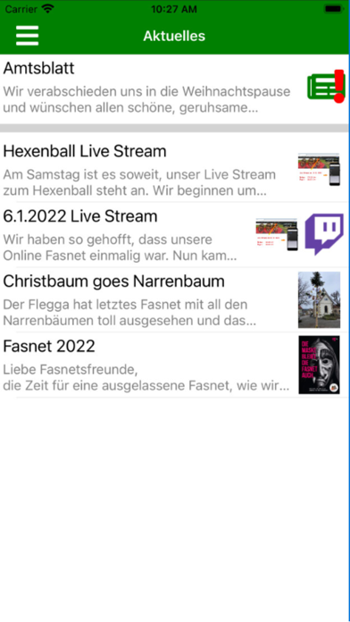 Siebenmühlental Hexen e.V. Screenshot