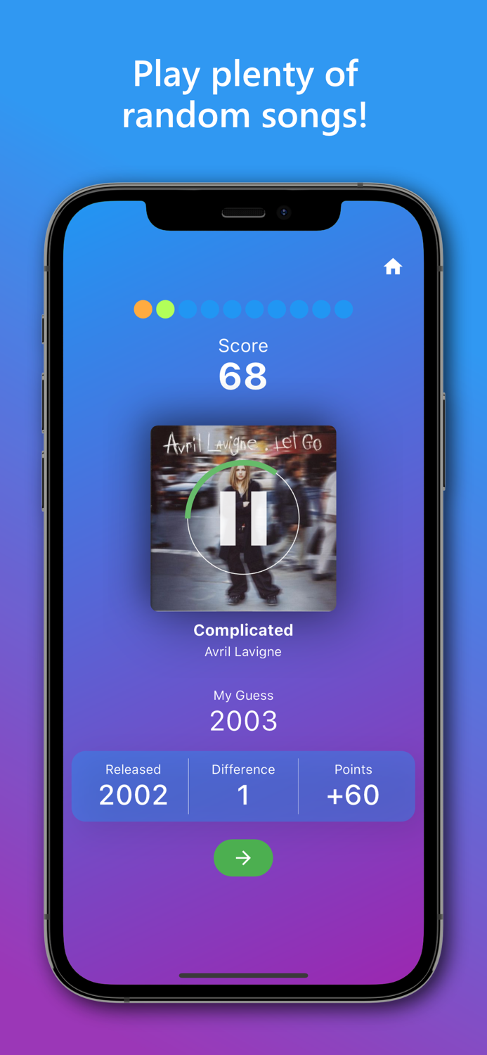 Song Quiz Guess The Year