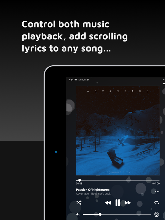 Screenshot #6 pour Power Player Music Player