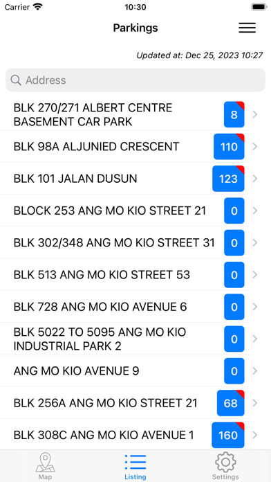 Car Parking Lot in Singapore Screenshot