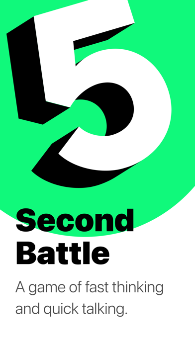 5 Second Battle Rule Gameのおすすめ画像1